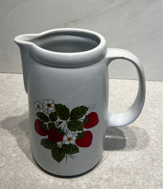 McCoy Strawberry Pitcher