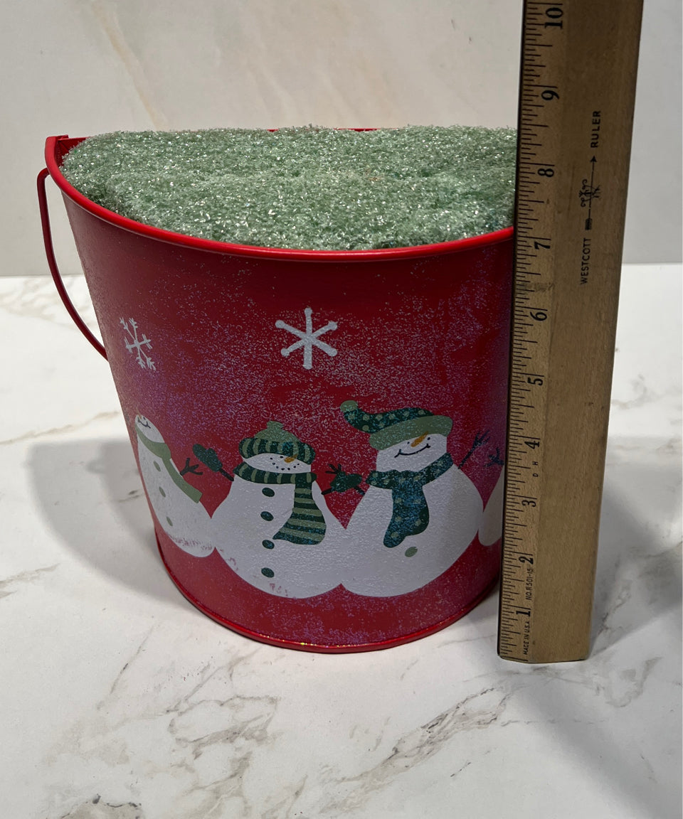 Snowman Bucket