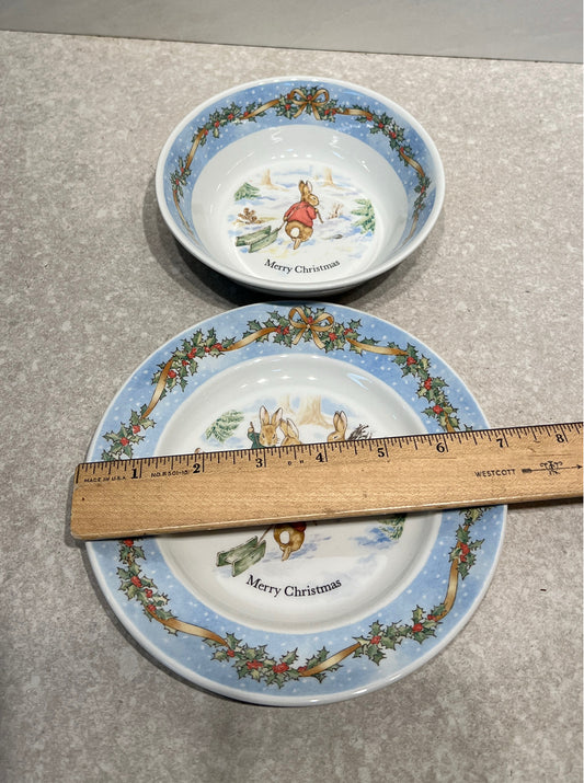 Wedgwood Peter Rabbit Bowl and Plate