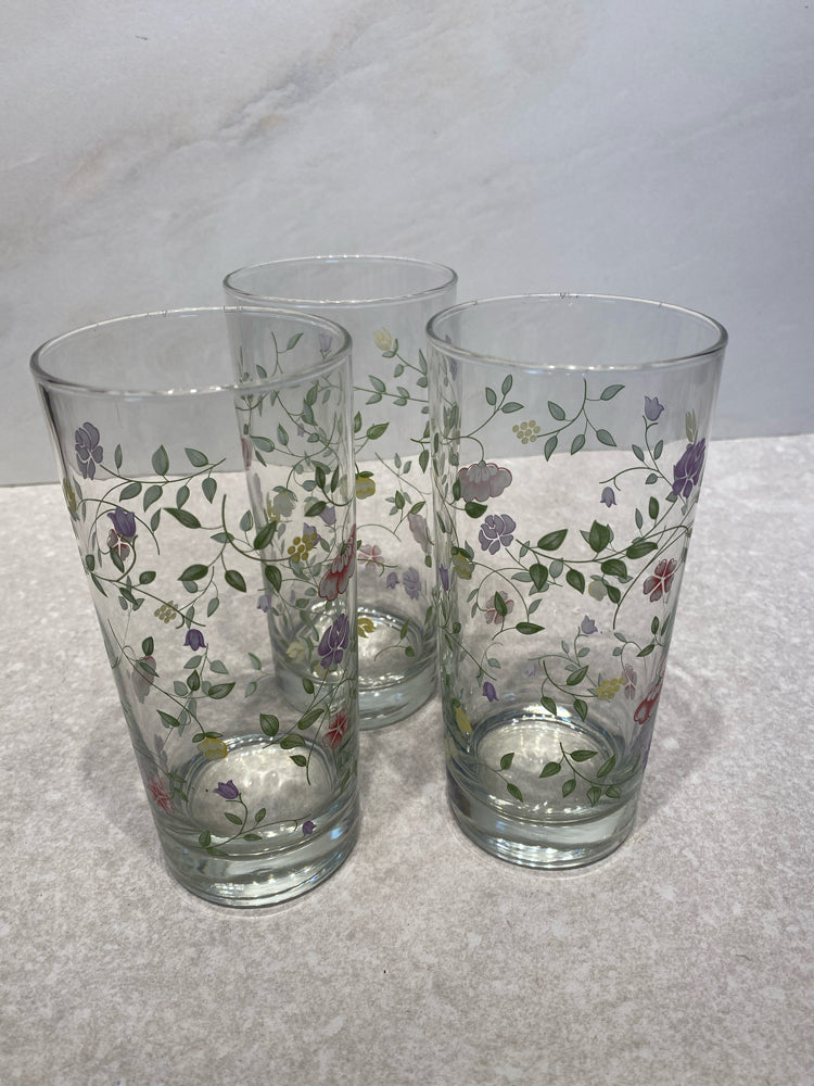 Set of 3 Summer Chintz Glasses
