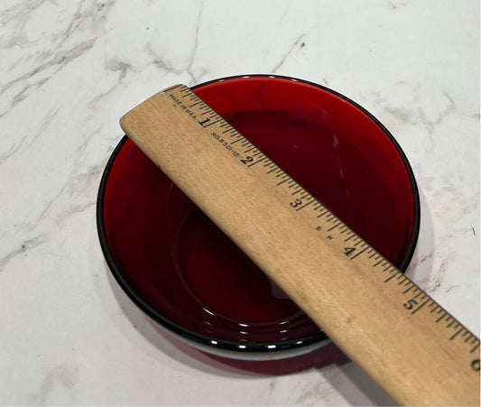 Set of 12 Red Bowls