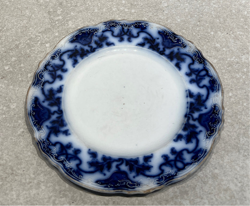 Flow Blue Plate