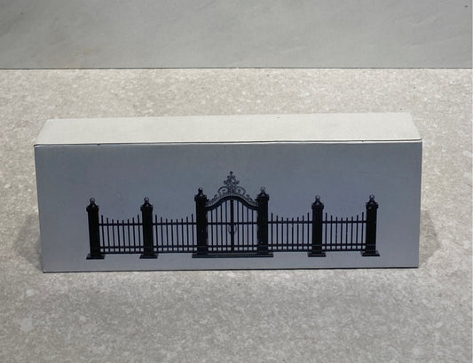 Dept. 56 Vilage Wrought Iron Gate And Fence
