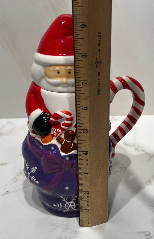 Temptations Santa Covered Mug