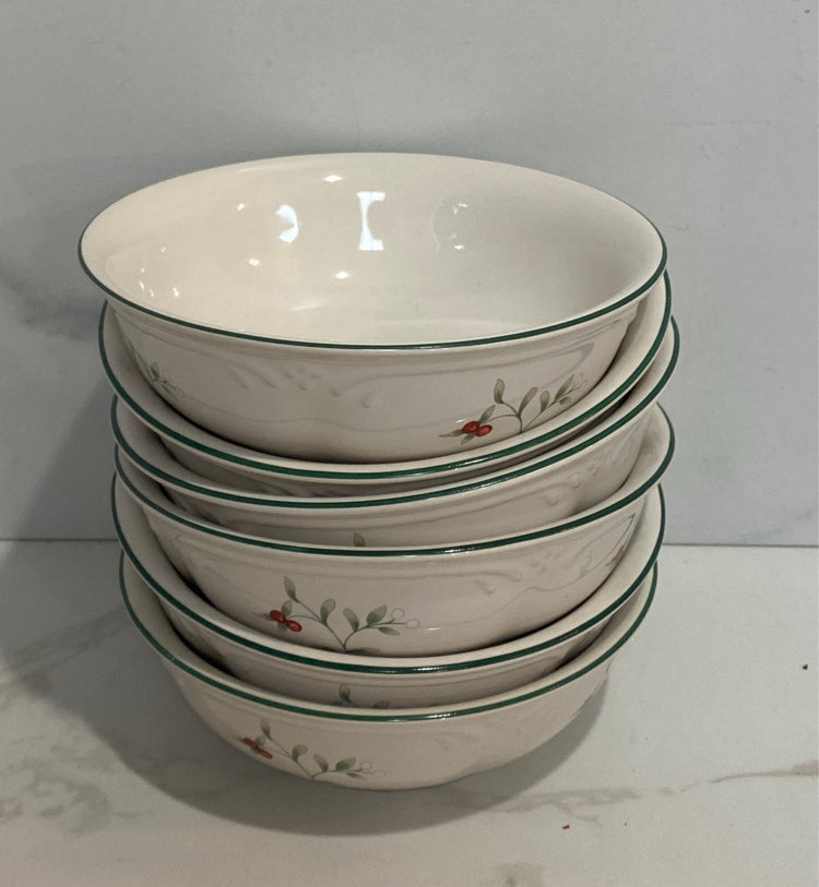 Set of 6 Pfaltzgraff Bowls