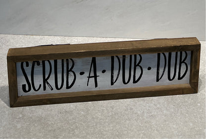 Scrub Sign