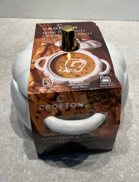 Mini Pumpkin Casserole Dish