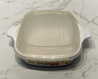 Covered Corning Ware