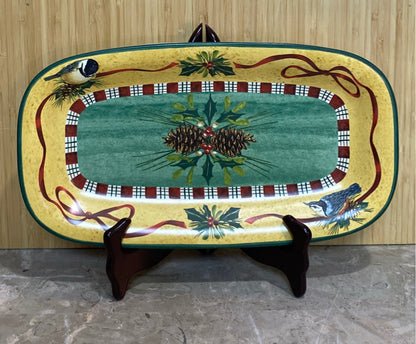 Lenox winter Greetings Tray