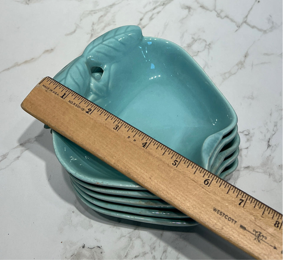 Set of 5 CA Apple Bowls