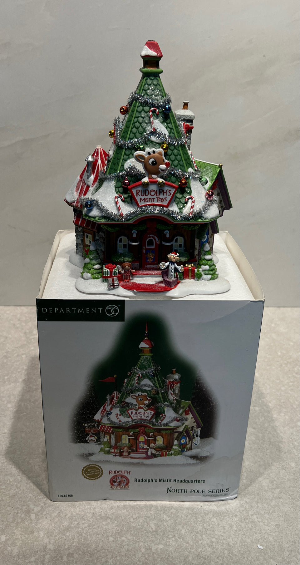 Dept. 56 Rudolph Misfit Headquarters