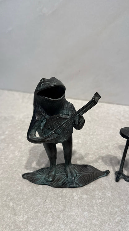 Jazz Band - Set of 5 Frogs