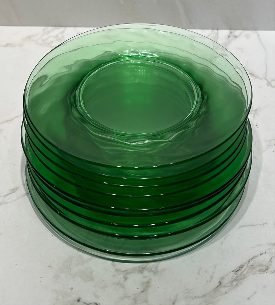 Set of 10 Uranium Plates