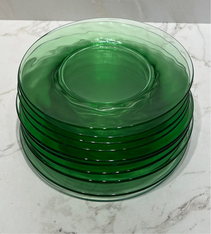 Set of 10 Uranium Plates