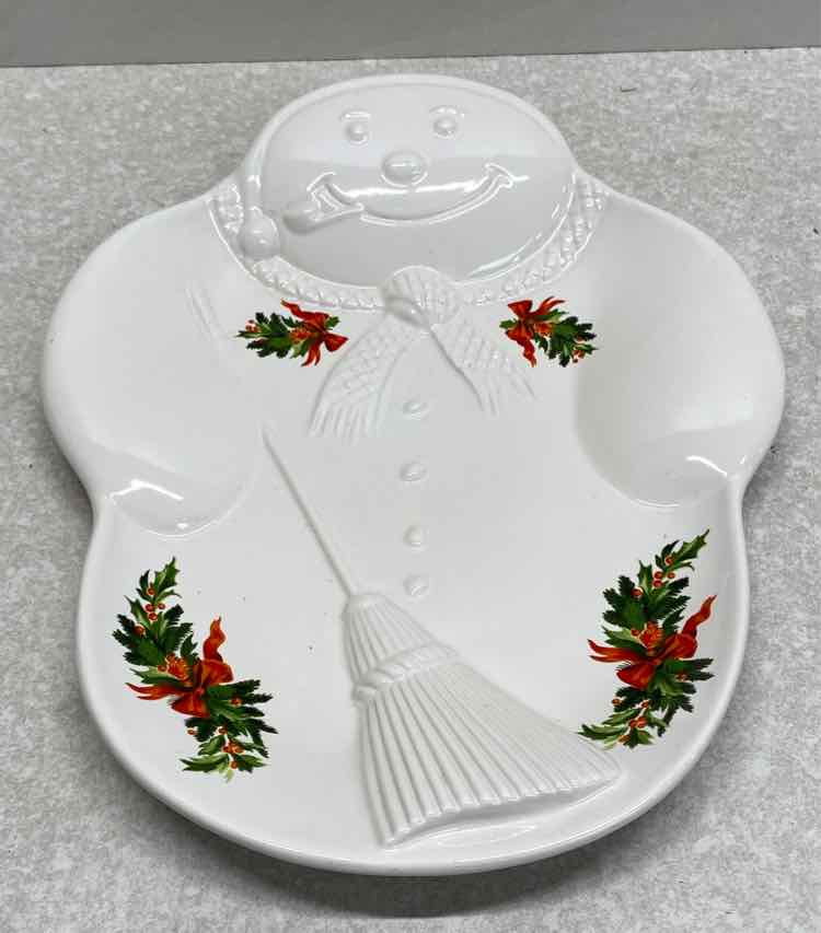 Pfaltzgraff Snowman Plate