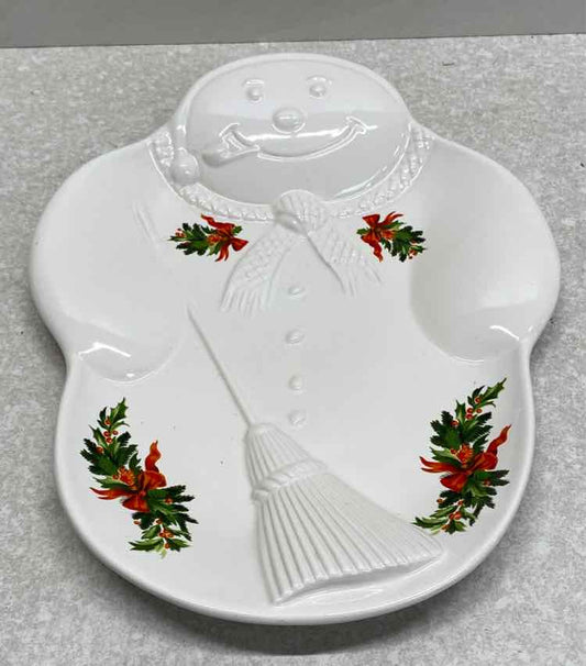 Pfaltzgraff Snowman Plate