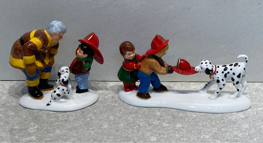 Dept. 56 Fun at the Firehouse