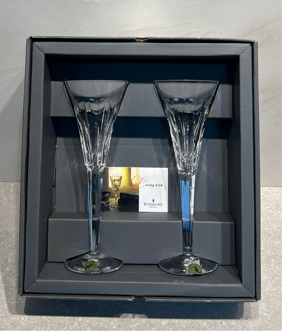 Set of 2 Waterford Glasses