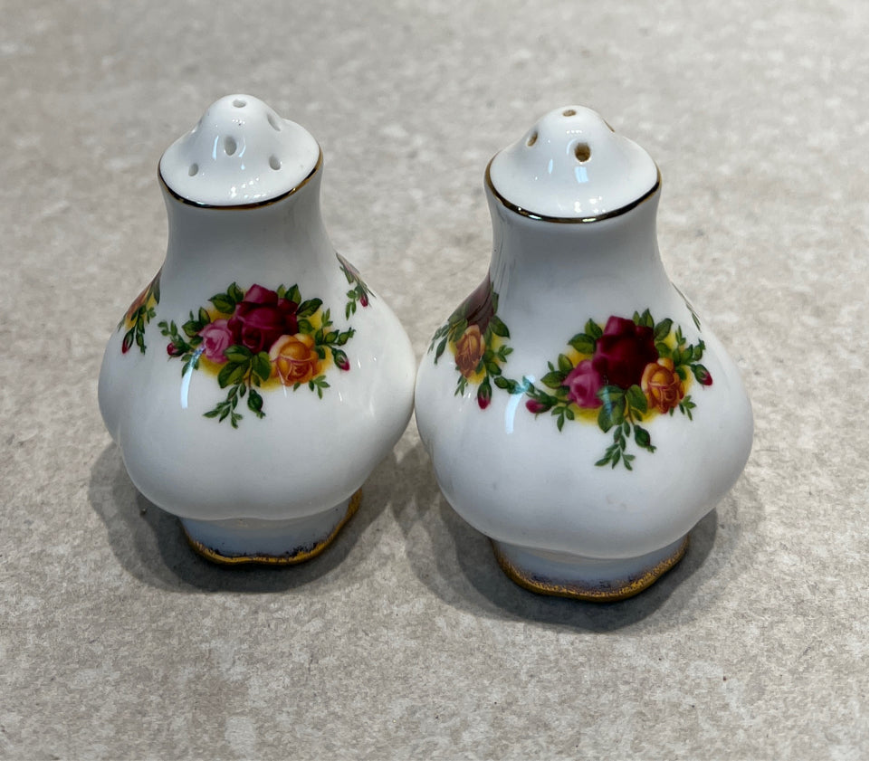 Royal Albert Salt And Pepper Shakers