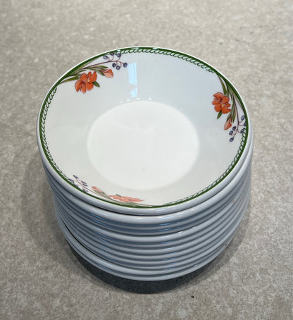 Set of 12  Dudson Fine China Boiwls