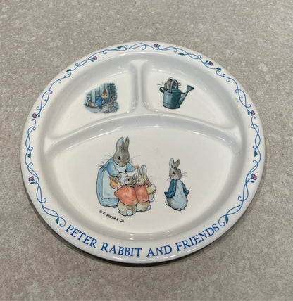 Peter Rabbit Plastic Plate
