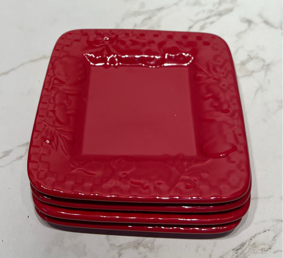 Set of 4 Plates