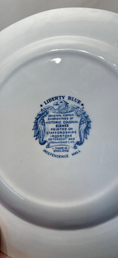 Liberty Blue Plate