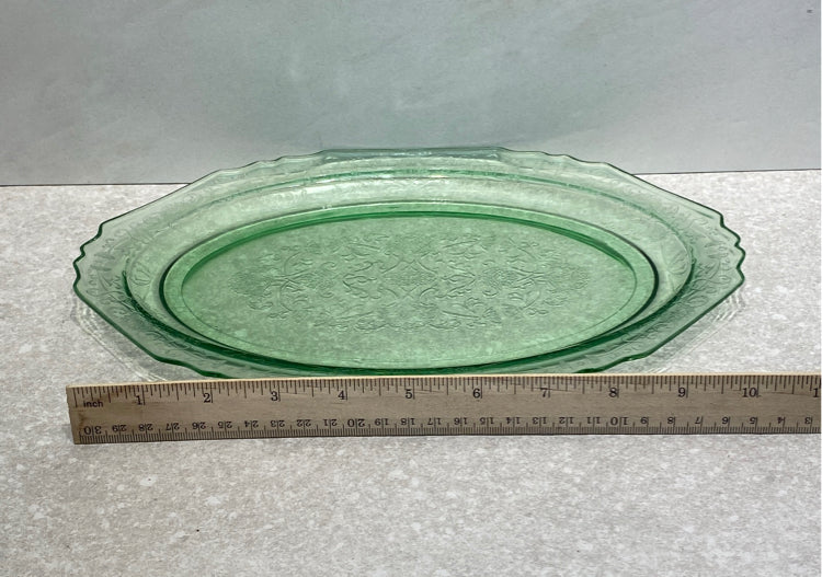Uranium Glas Platter