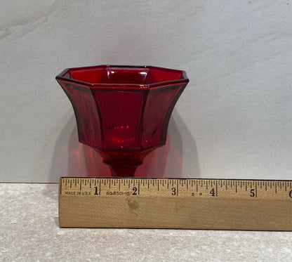 Set of 3 Red Independence GLasses