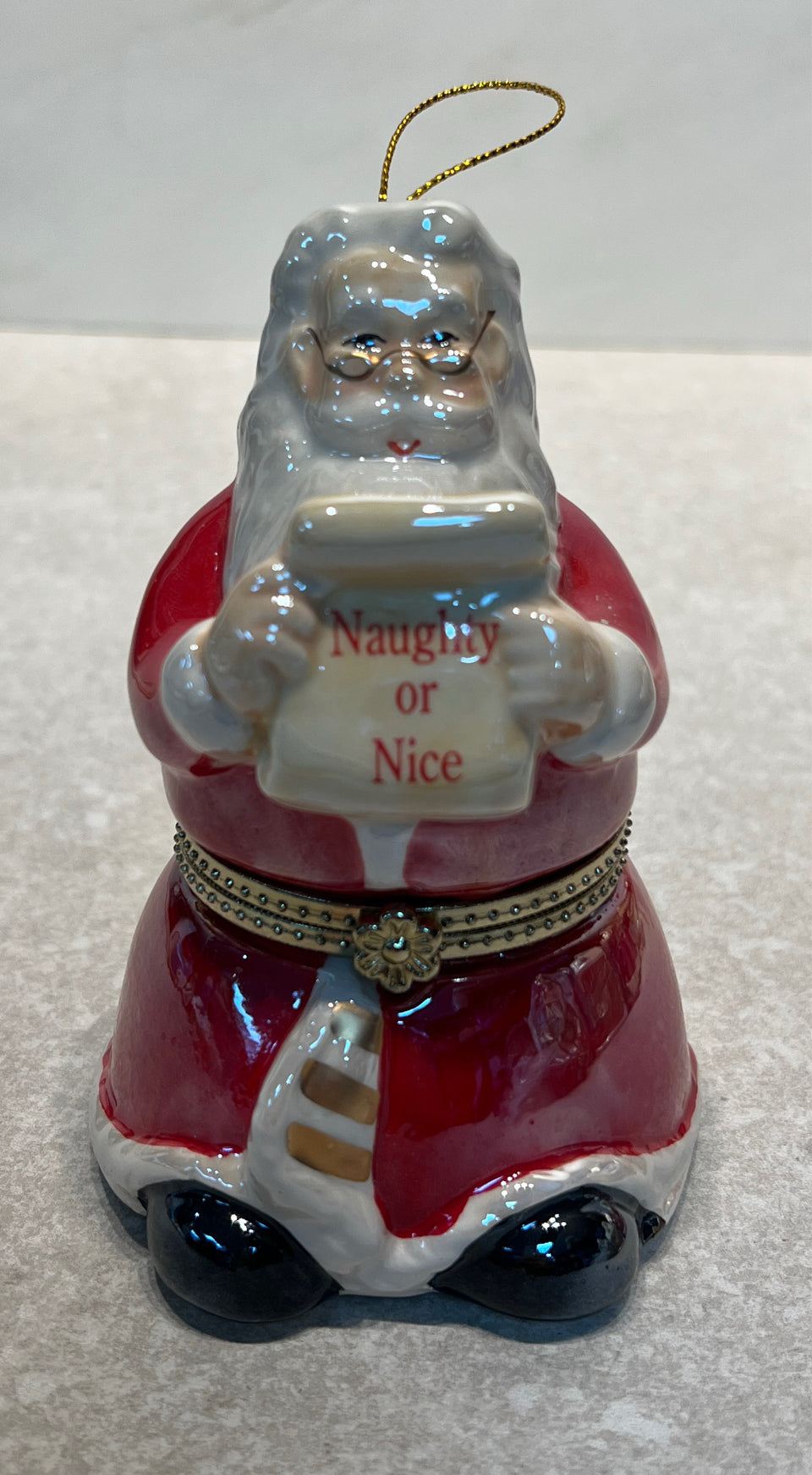 Mr. Christmas Trinket Ornament