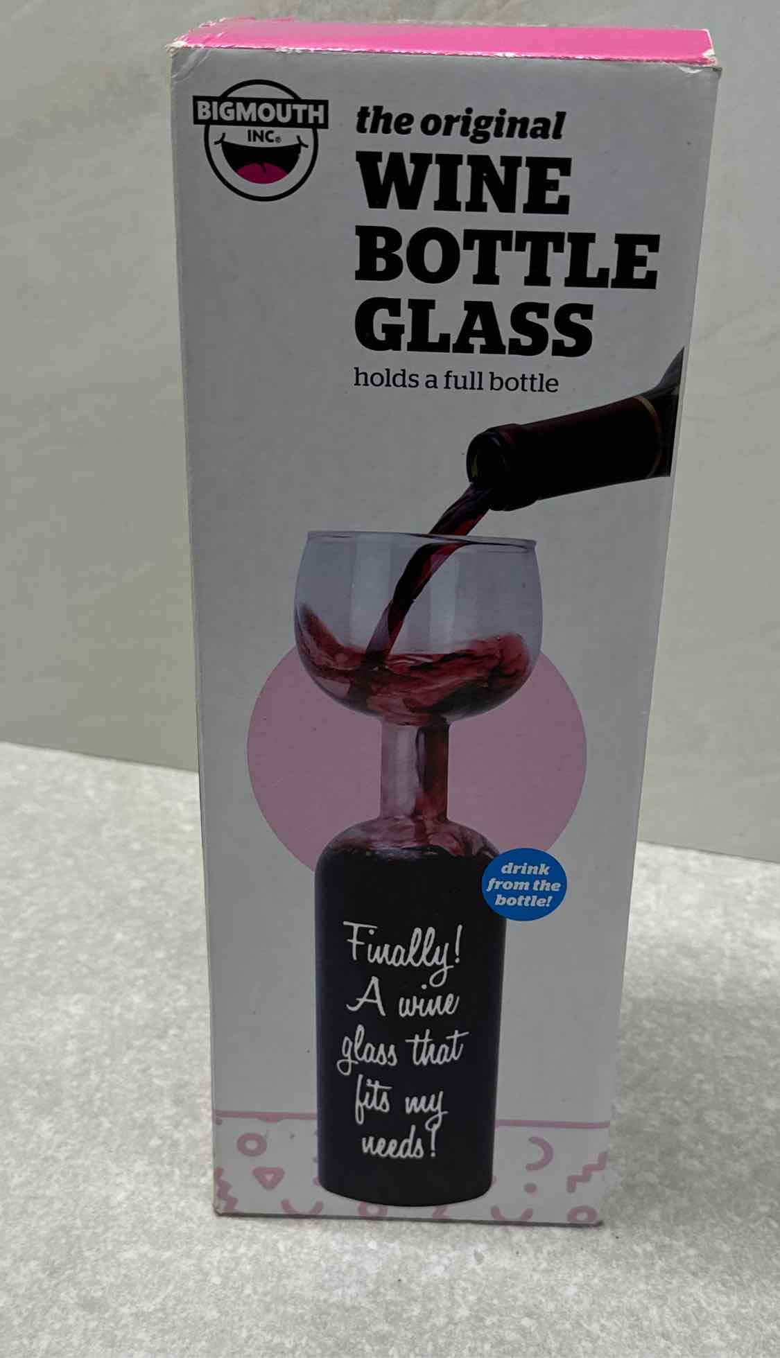 Wine Bottle Glass