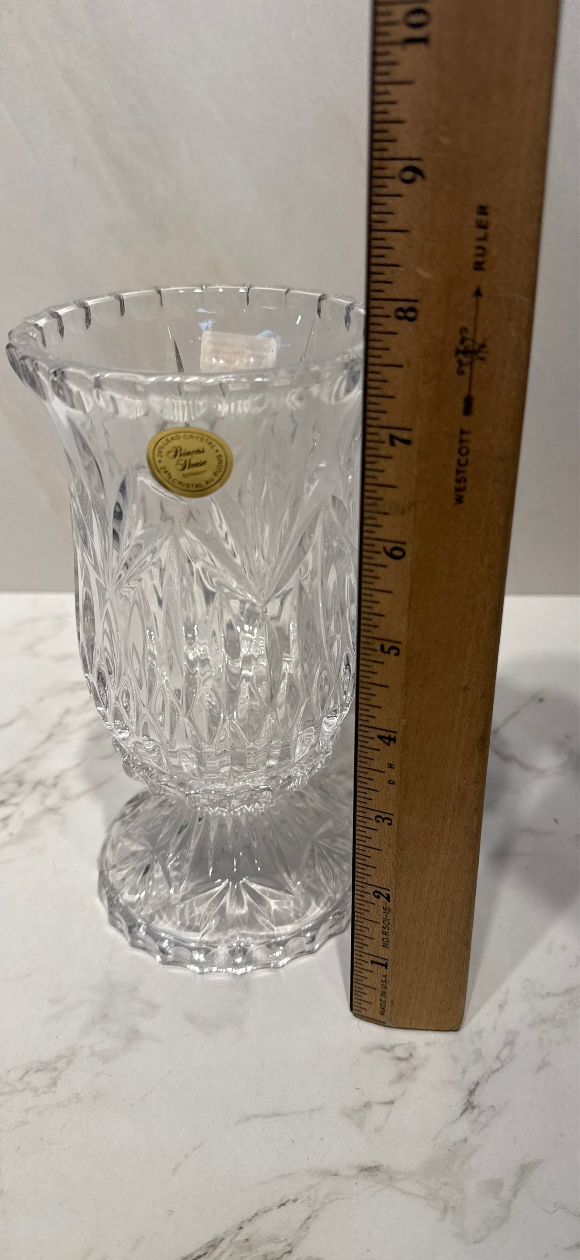 Princess House Hurricane Lamp