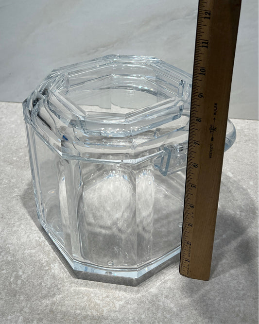 Lucite Ice Bucket
