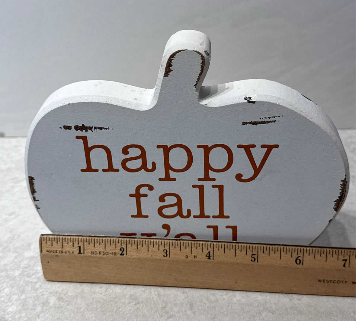 Happy Fall Pumpkin