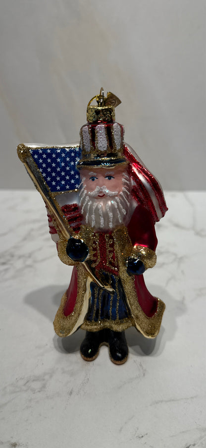Kurt Adler Santa Ornament