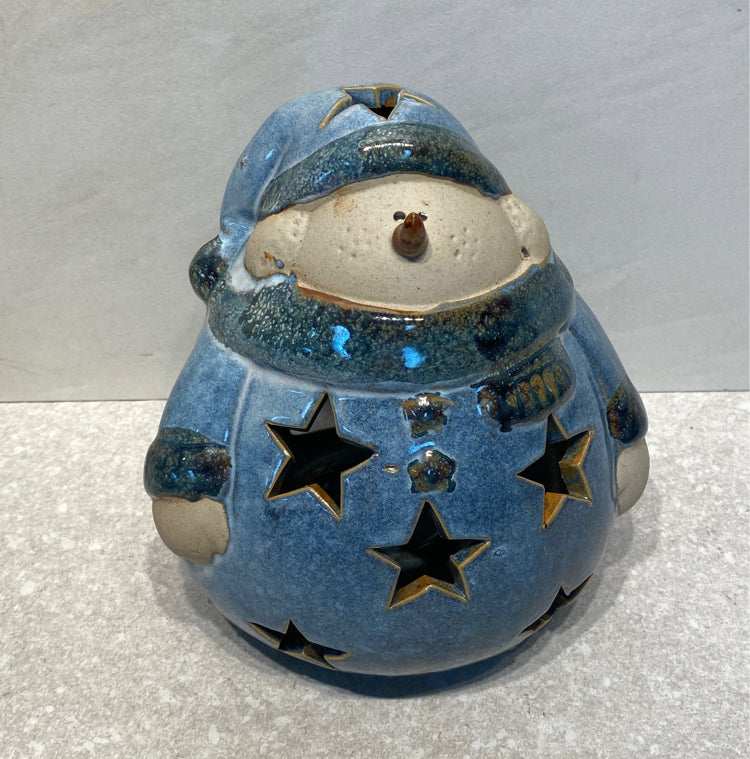 Snowman Candleholder