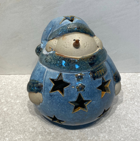 Snowman Candleholder
