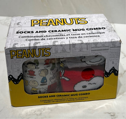 Peanuts Socks And Mug