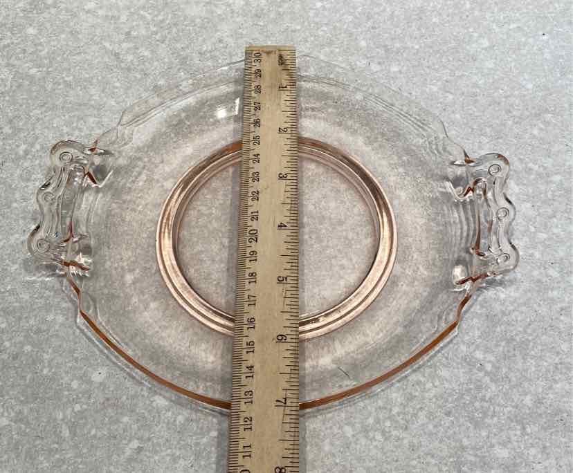 Pink Handled Plate
