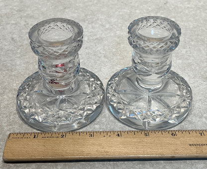 Set of 2 Waterford Candle Holders