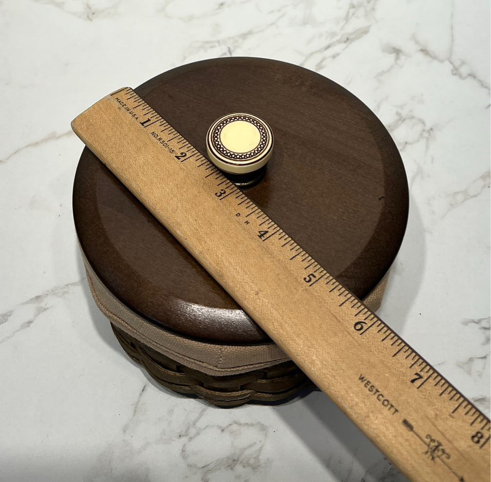 Covered Longaberger Basket