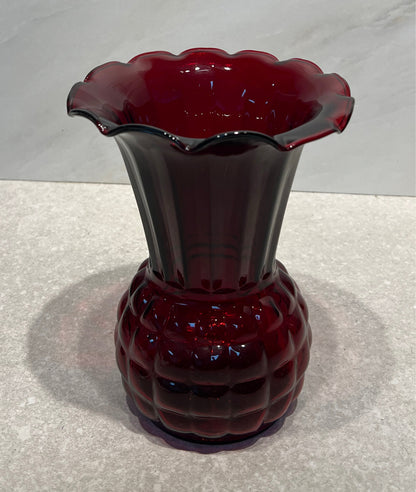Red Vase