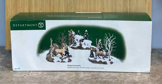 Dept. 56 Woodland Animals at Cliff's Edge