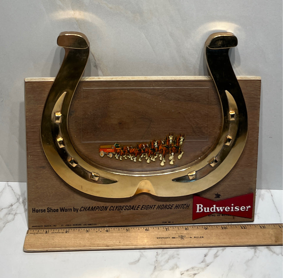 Budweiser Horse Shoe