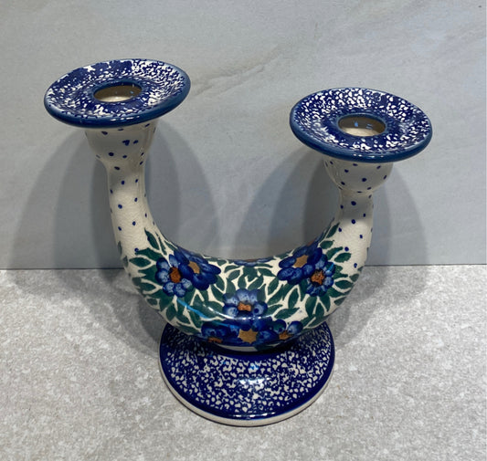 Polish Pottery Candleholder
