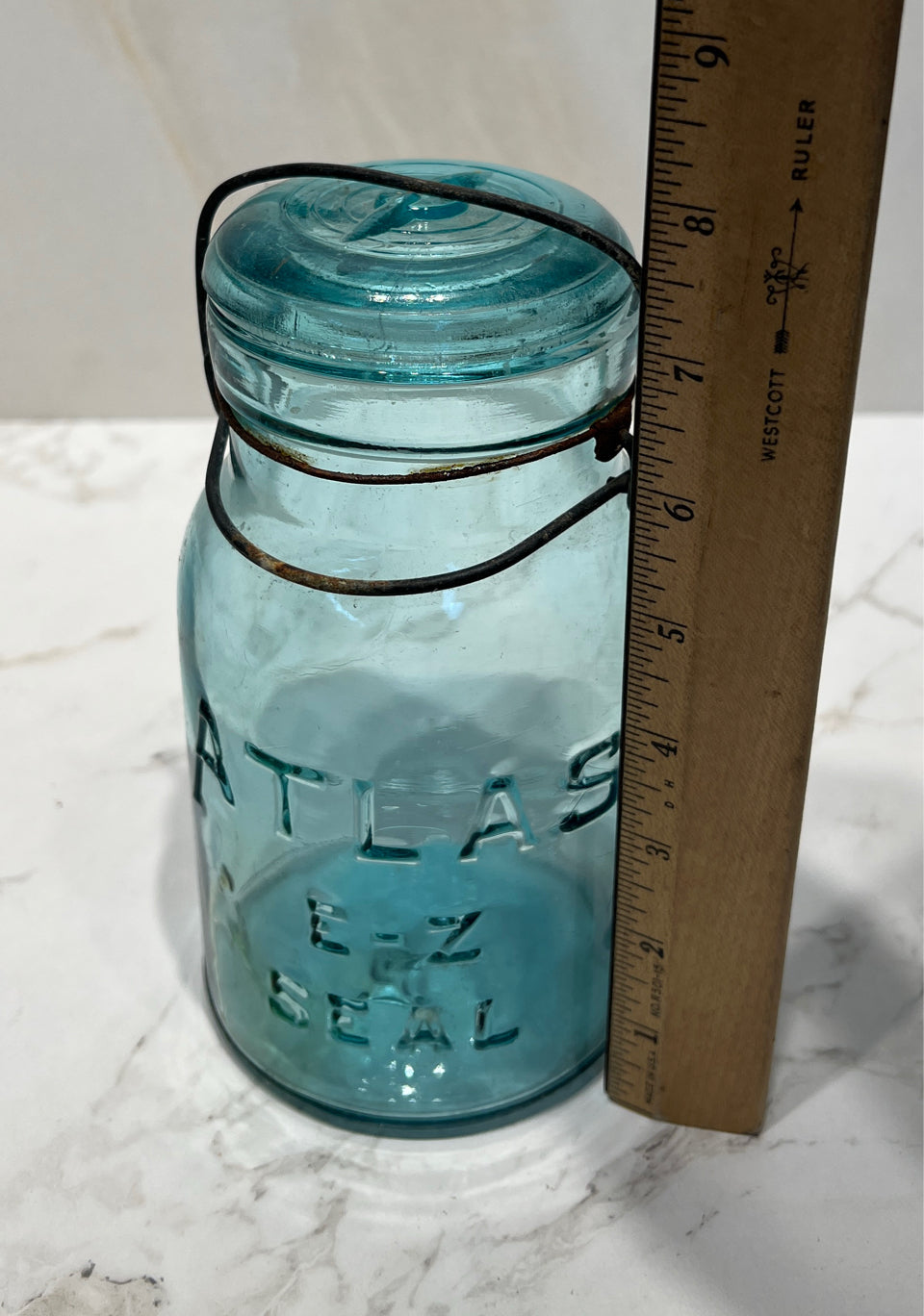 Blue Canning Jar