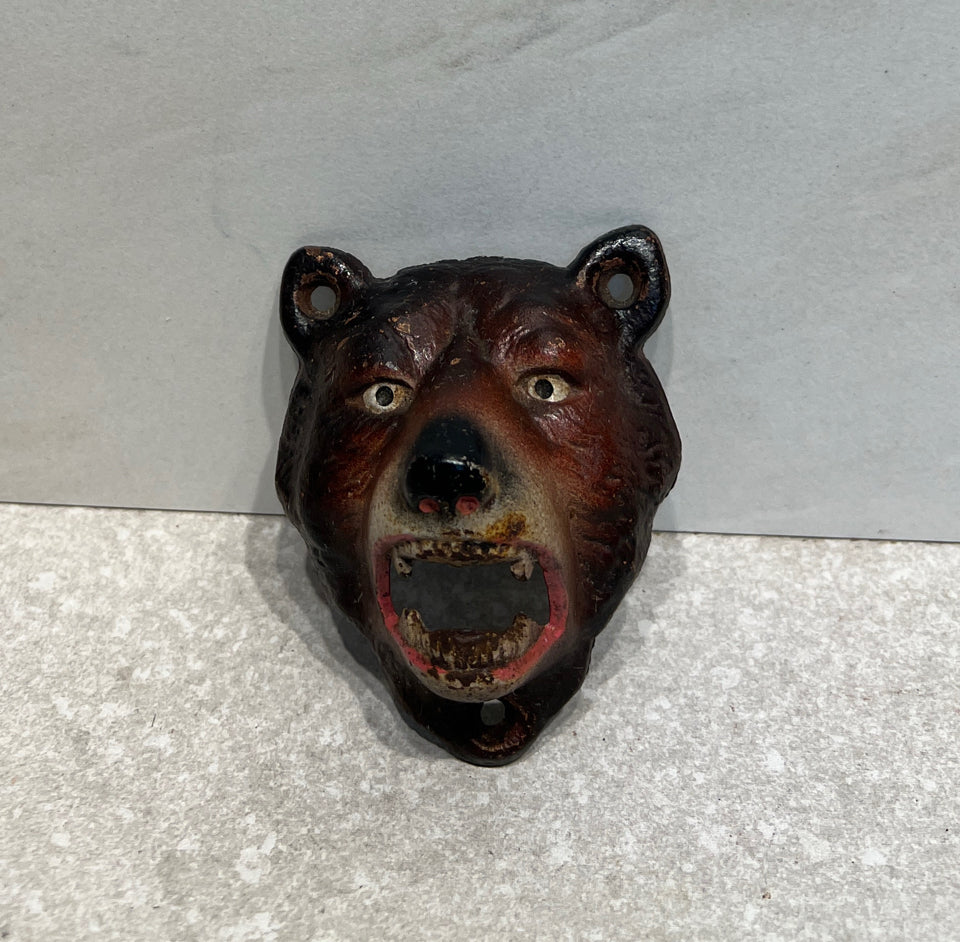 Cast Iron Bear Bottle Opener