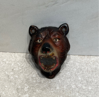 Cast Iron Bear Bottle Opener