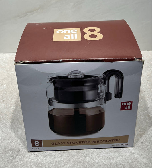 Glass Stovetop Percolator