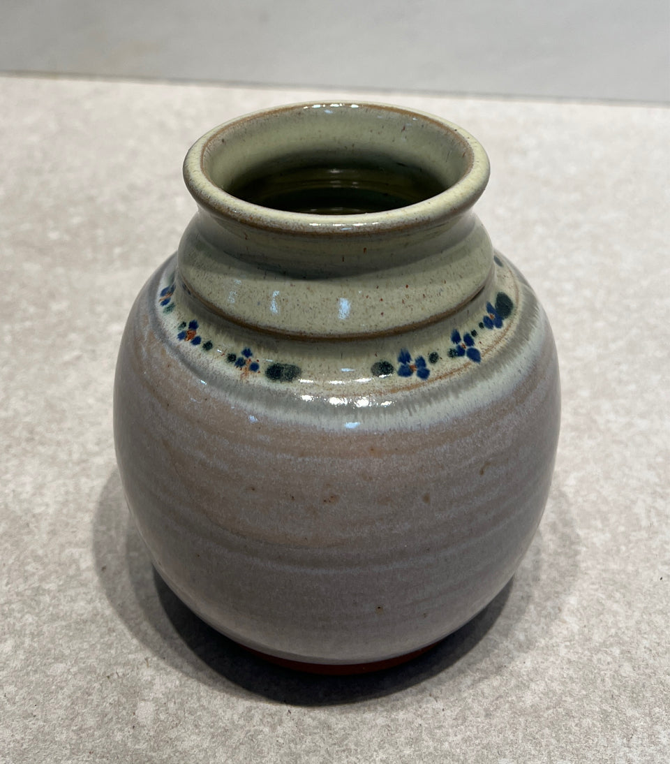 Signed Pottery Vase